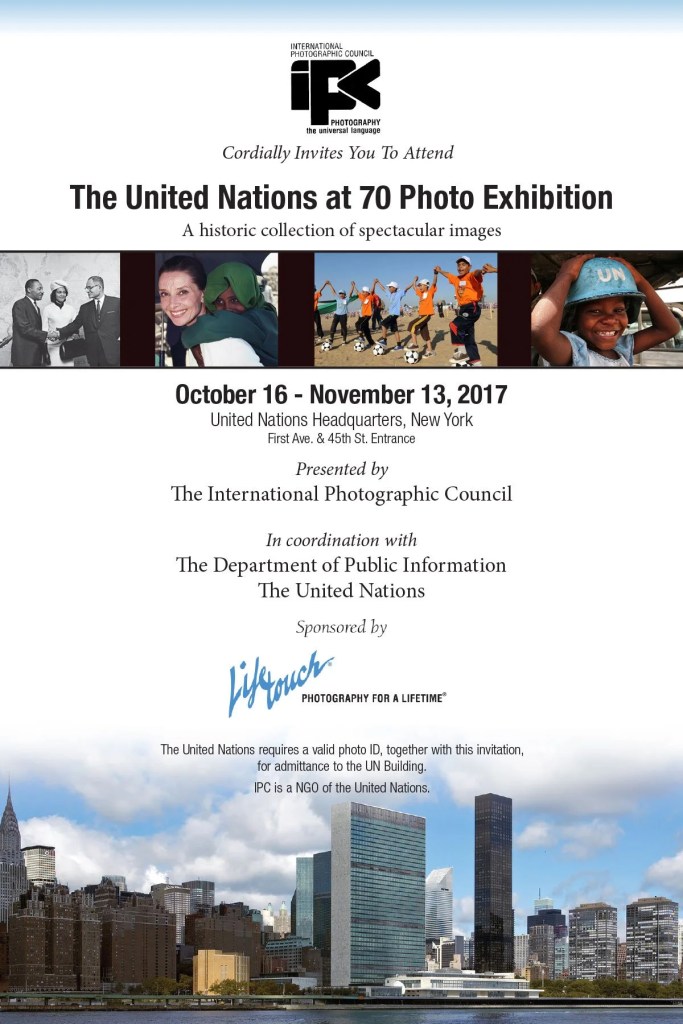 IPC Peacekeeping exhibit invite