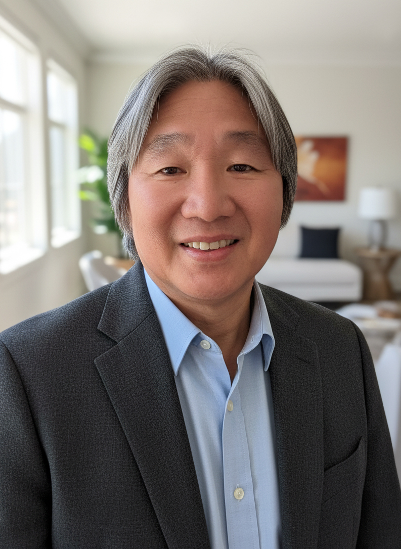 Portrait of Bing Liem smiling.